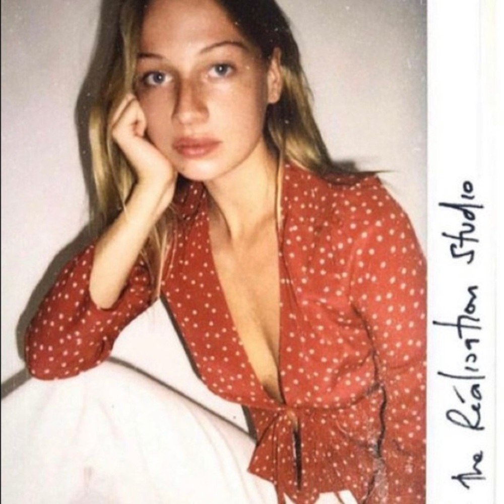 Realisation Par Bianca Star Tie Silk Top - Picture 9 of 16